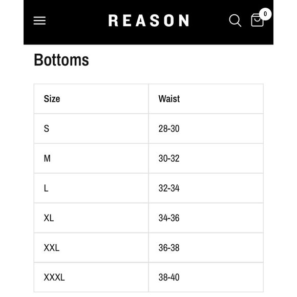 New Men Unisex Reason Brand Classic Fleece Sweatpants Joggers size 3XL Aqua E28 - Picture 6 of 6